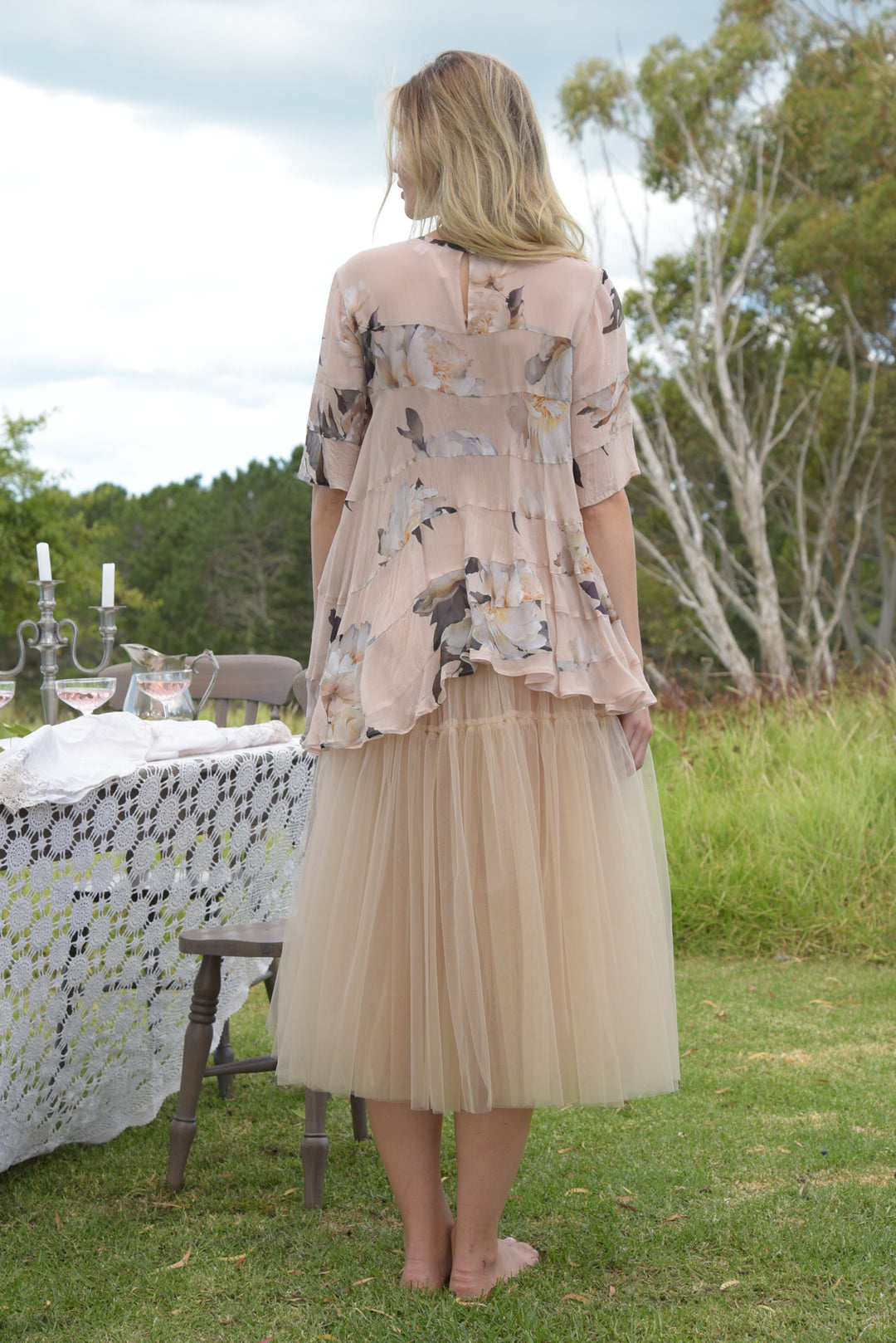 SPIN-UP GIRL Skirt (Latte)