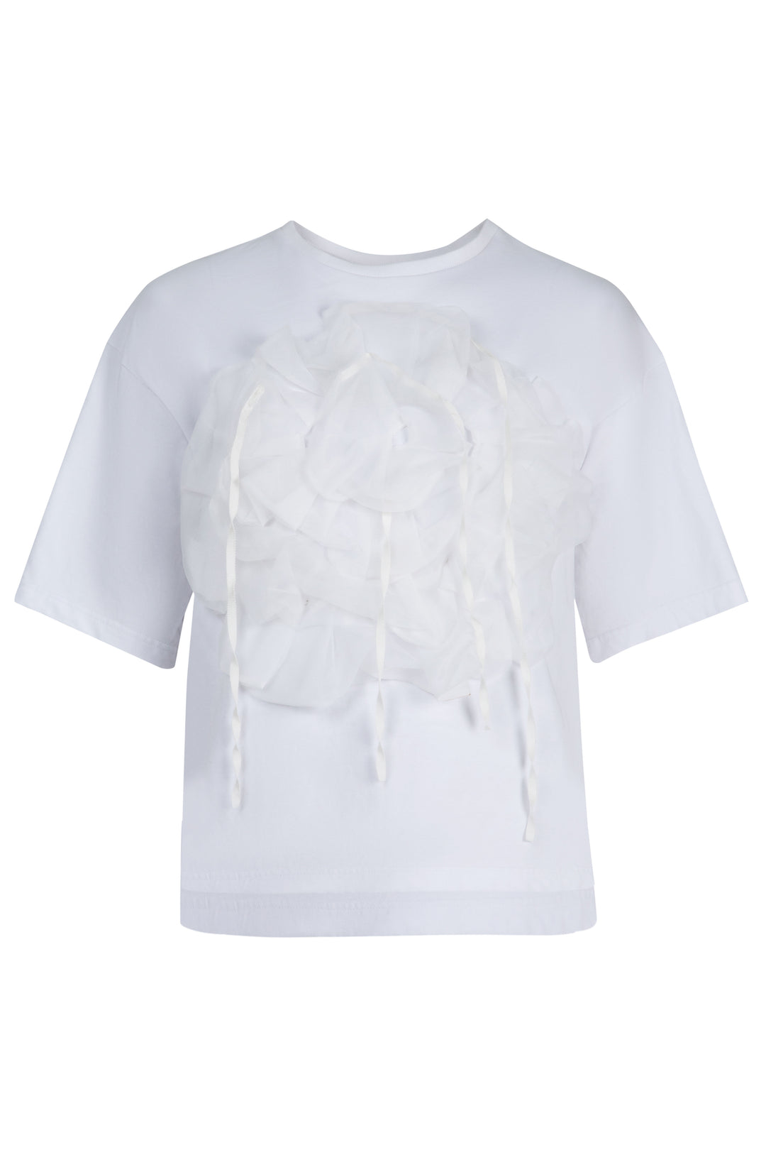 MY HEART ROSE ON T-Shirt (White)