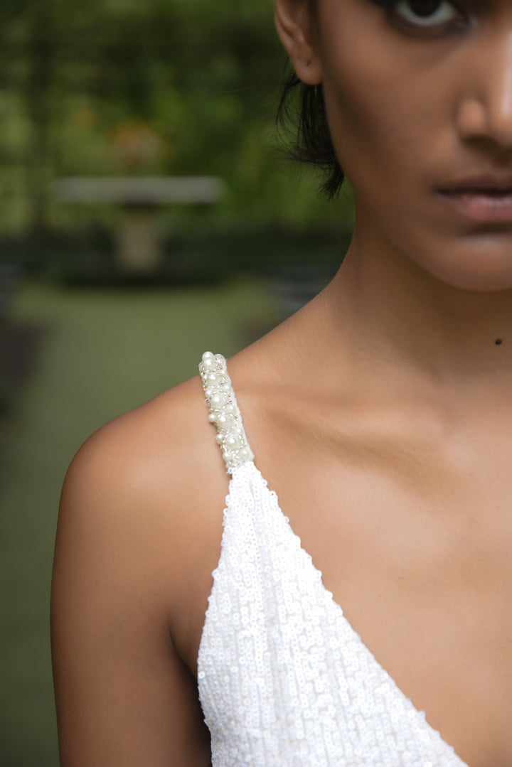 GLITTER MOGUL Dress (Champagne)