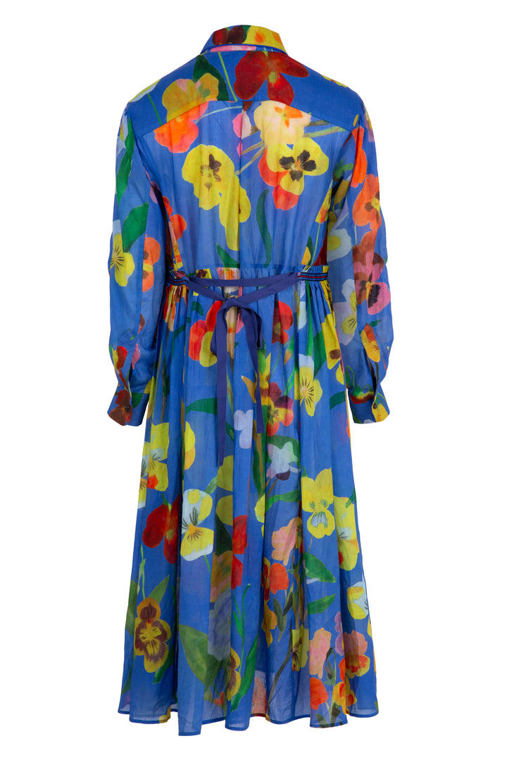 TIED Effects Dress (Cobalt Floral)