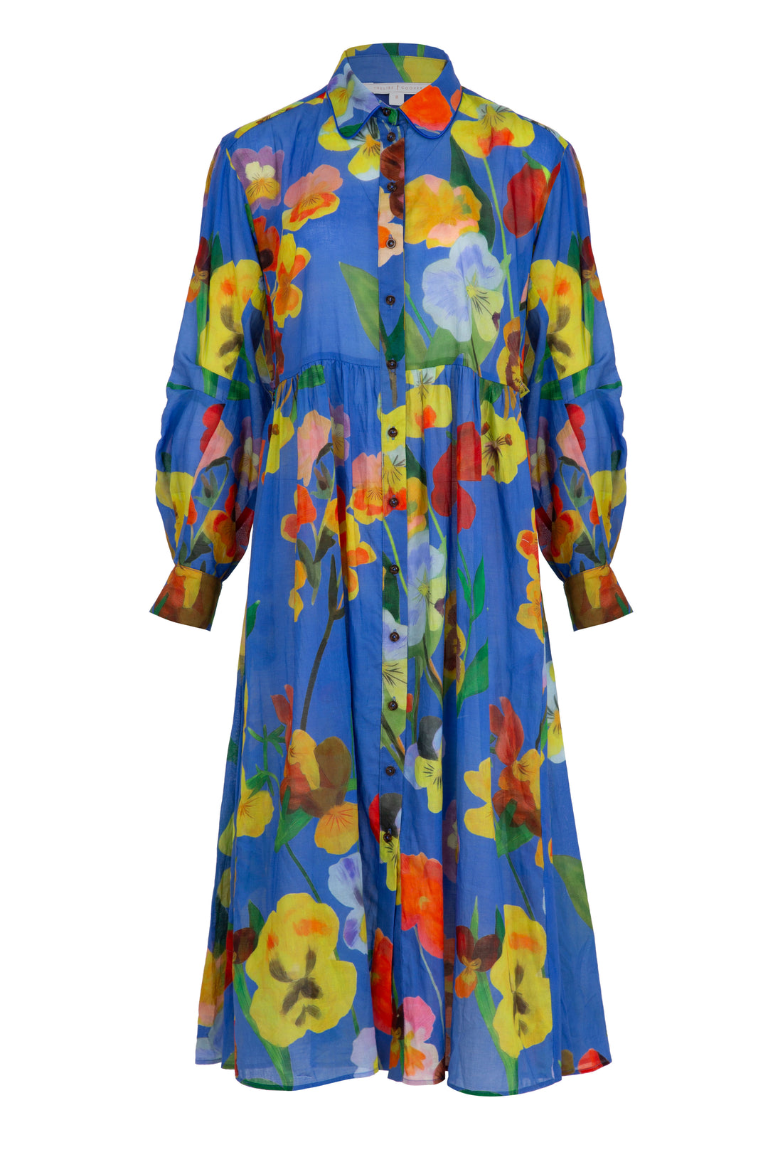 TIED Effects Dress (Cobalt Floral)