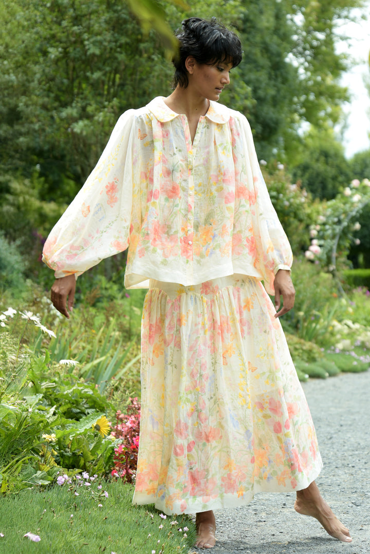 CURVE IS THE WORD Skirt (Vintage Floral)