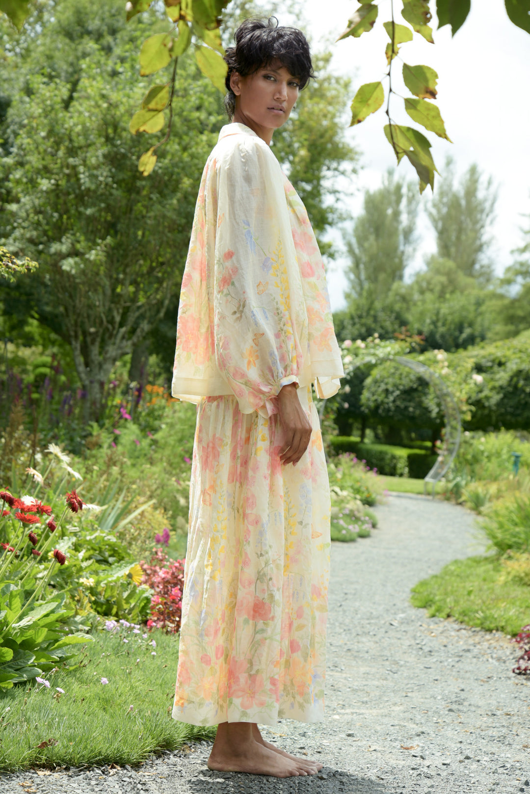 CURVE IS THE WORD Skirt (Vintage Floral)