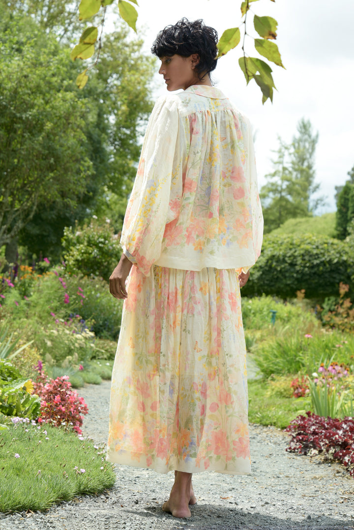 CURVE IS THE WORD Skirt (Vintage Floral)