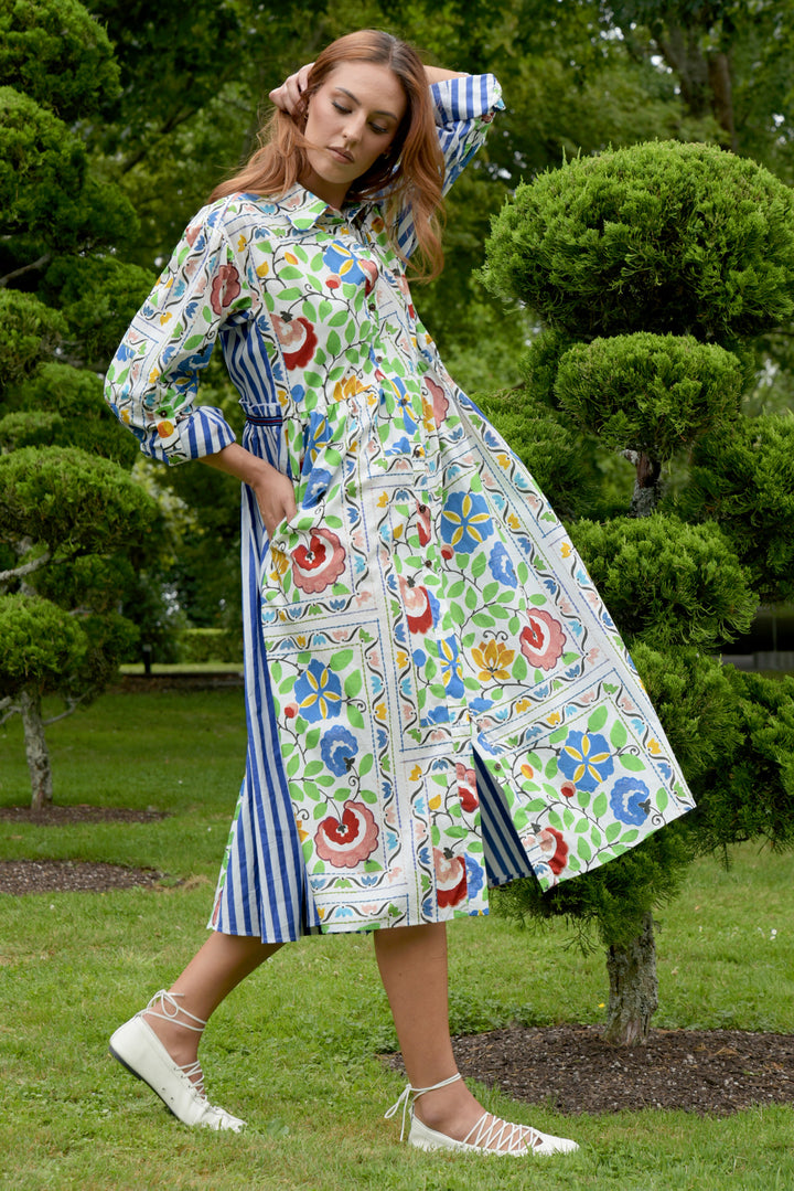 TIED Effects Dress (Garden Floral)