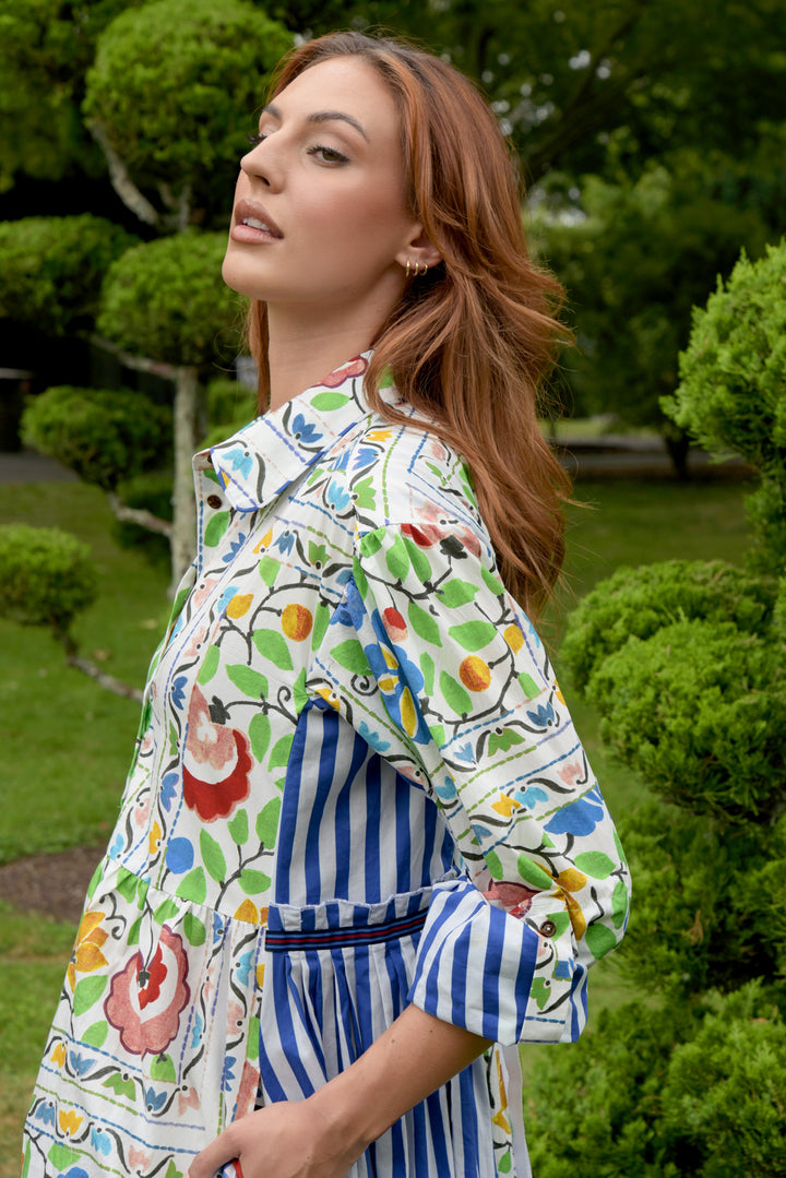 TIED Effects Dress (Garden Floral)