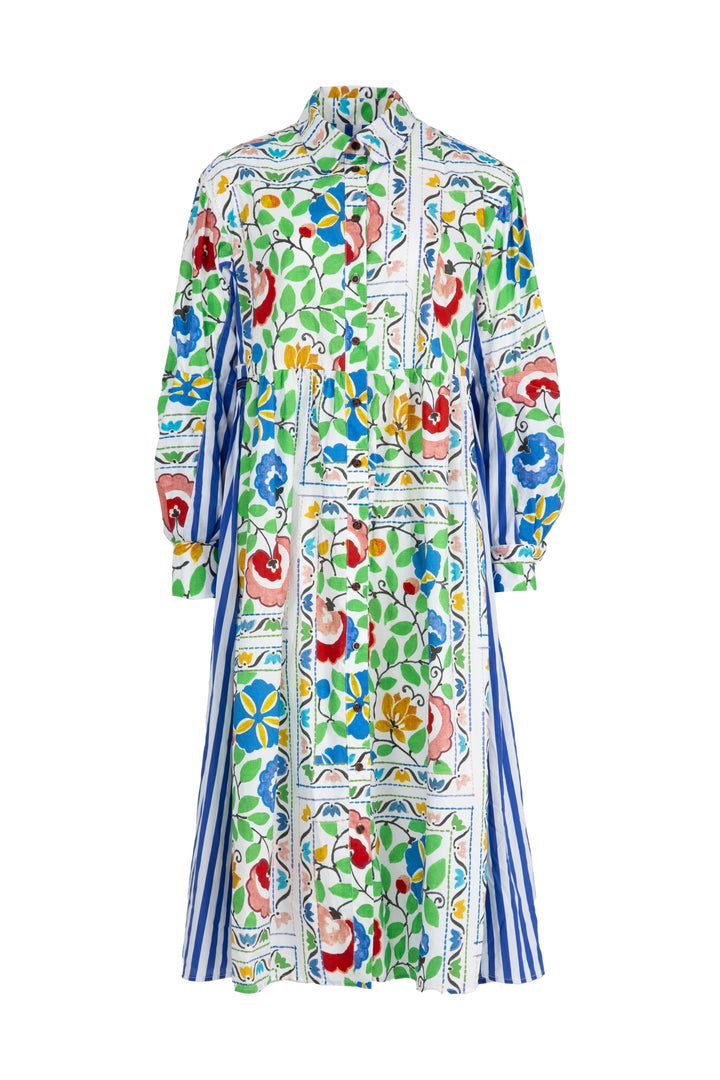 TIED Effects Dress (Garden Floral)