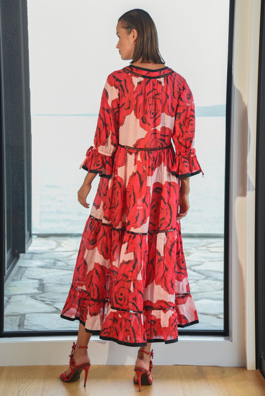 IN AWE OF YOU Dress (Red Rose)