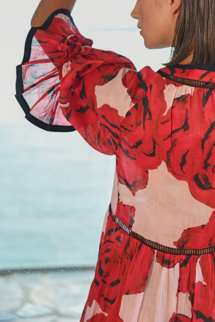 IN AWE OF YOU Dress (Red Rose)