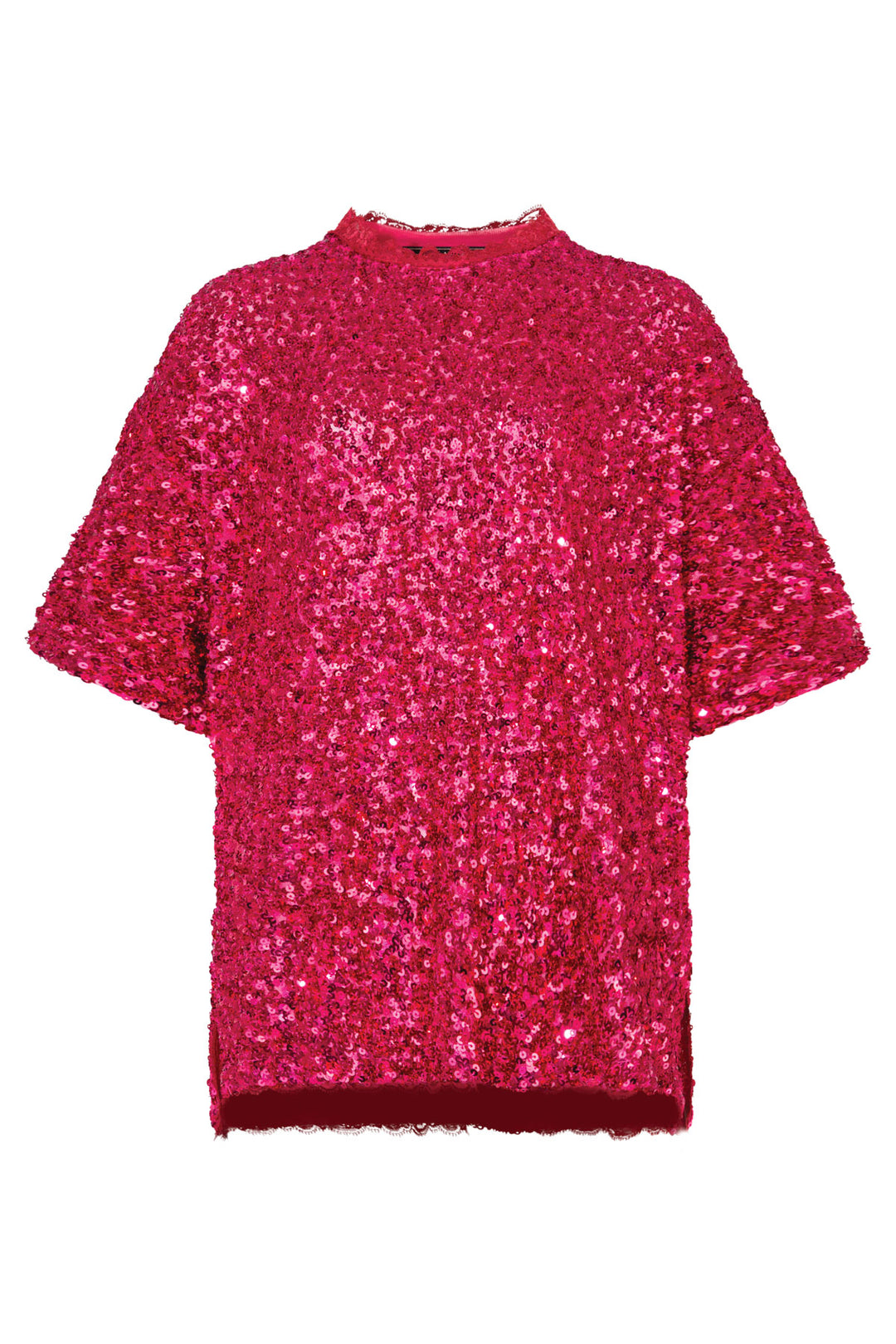SPARKLE LIKE YOU MEAN IT  T-Shirt (Raspberry)