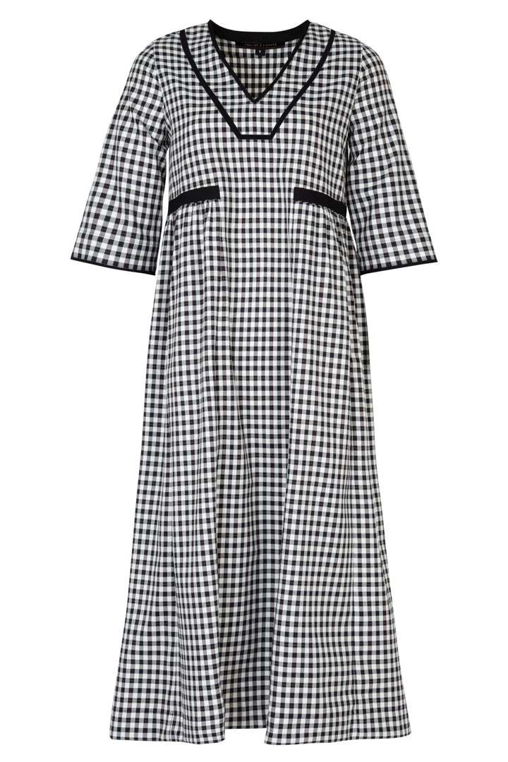 TOGATHER WITH YOU Dress (Black/White)