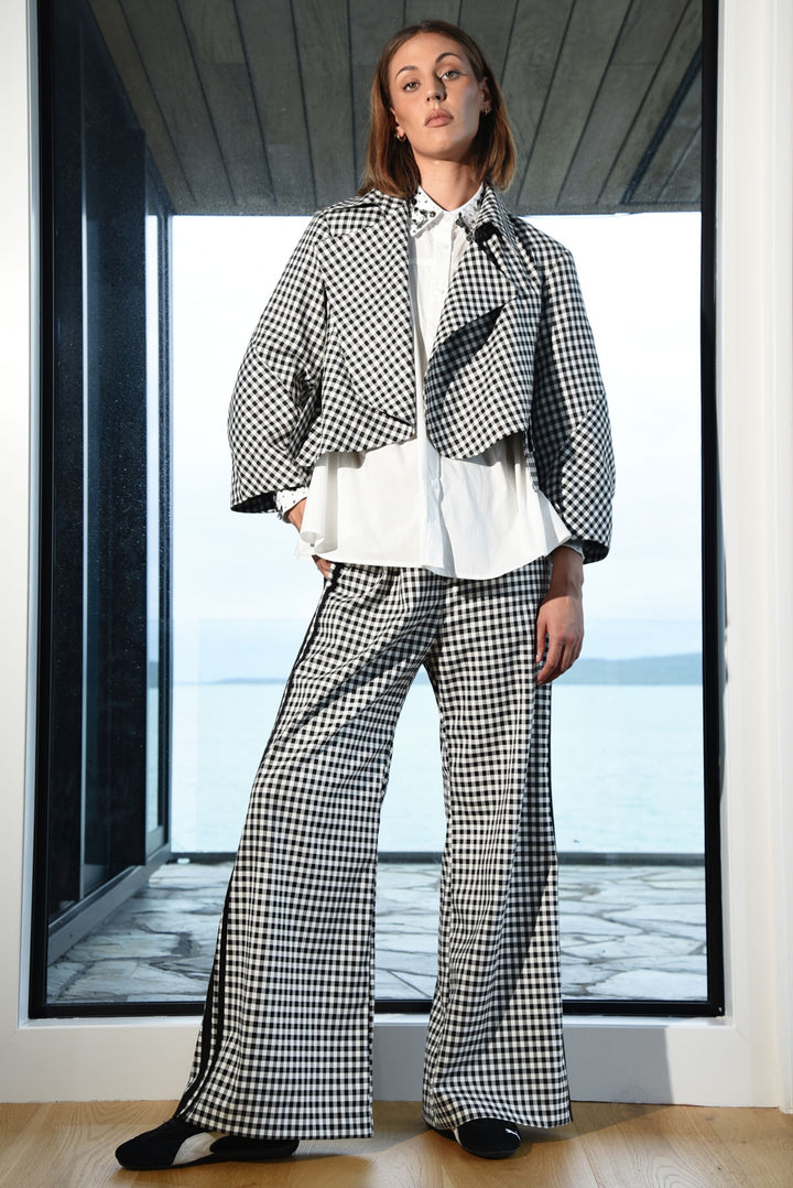 WALK AND TALK Trouser (Black/White)