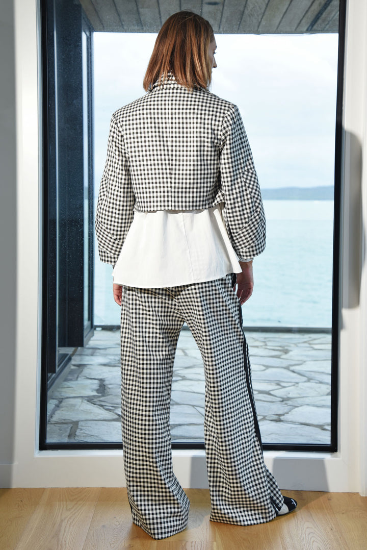 WALK AND TALK Trouser (Black/White)