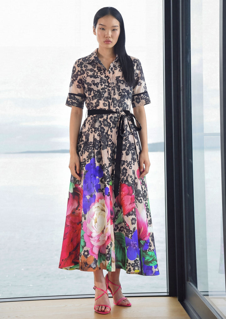 BELT AWAY DRESS (Vintage floral)