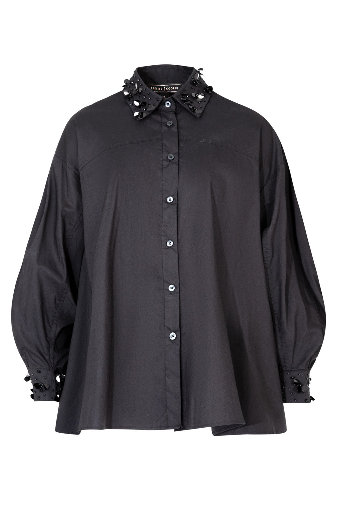 TIME TO SHINE Shirt (Black / Black)