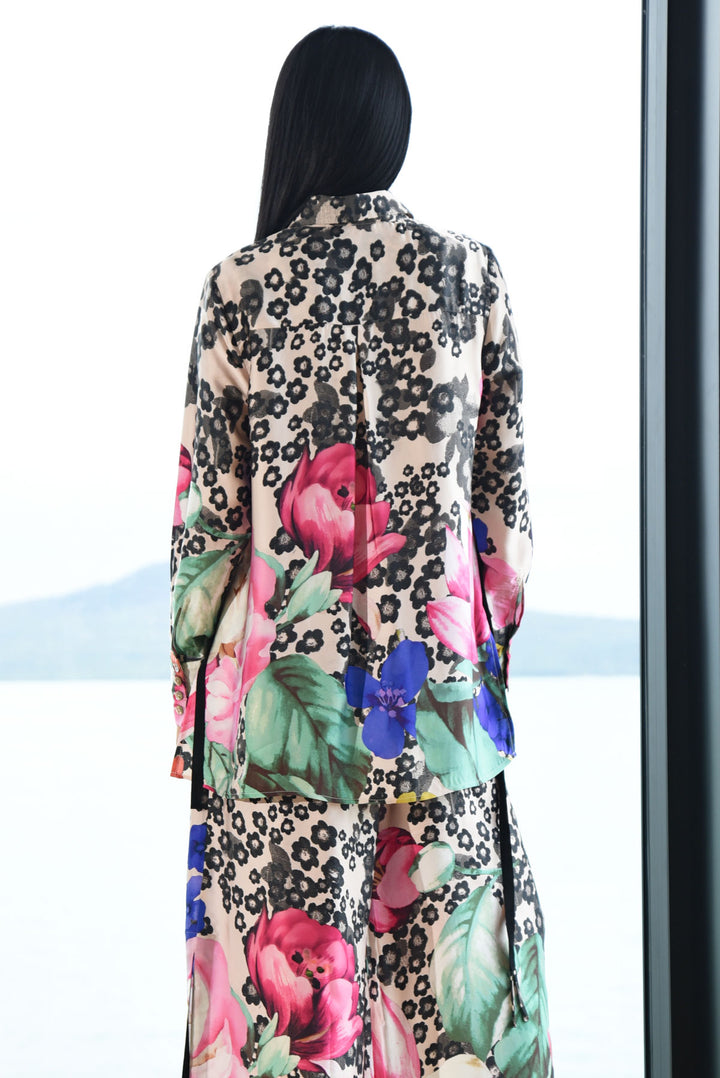 SHEER AS DAY Shirt ( VINTAGE  FLORAL)