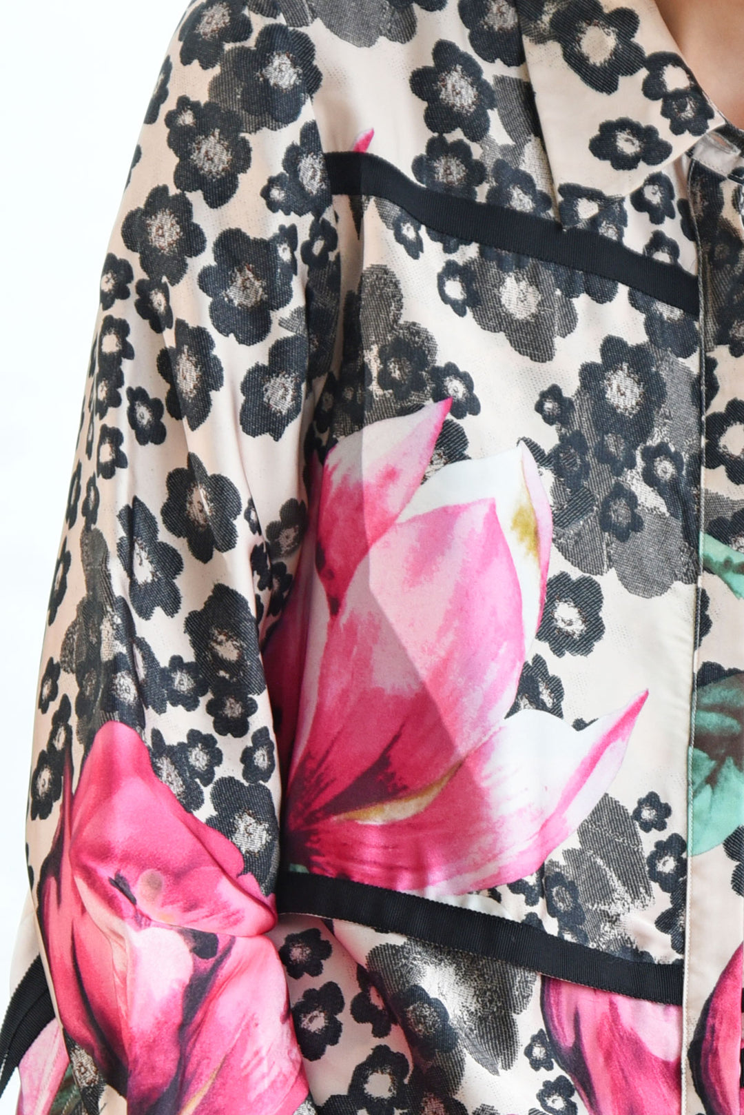 SHEER AS DAY Shirt ( VINTAGE  FLORAL)