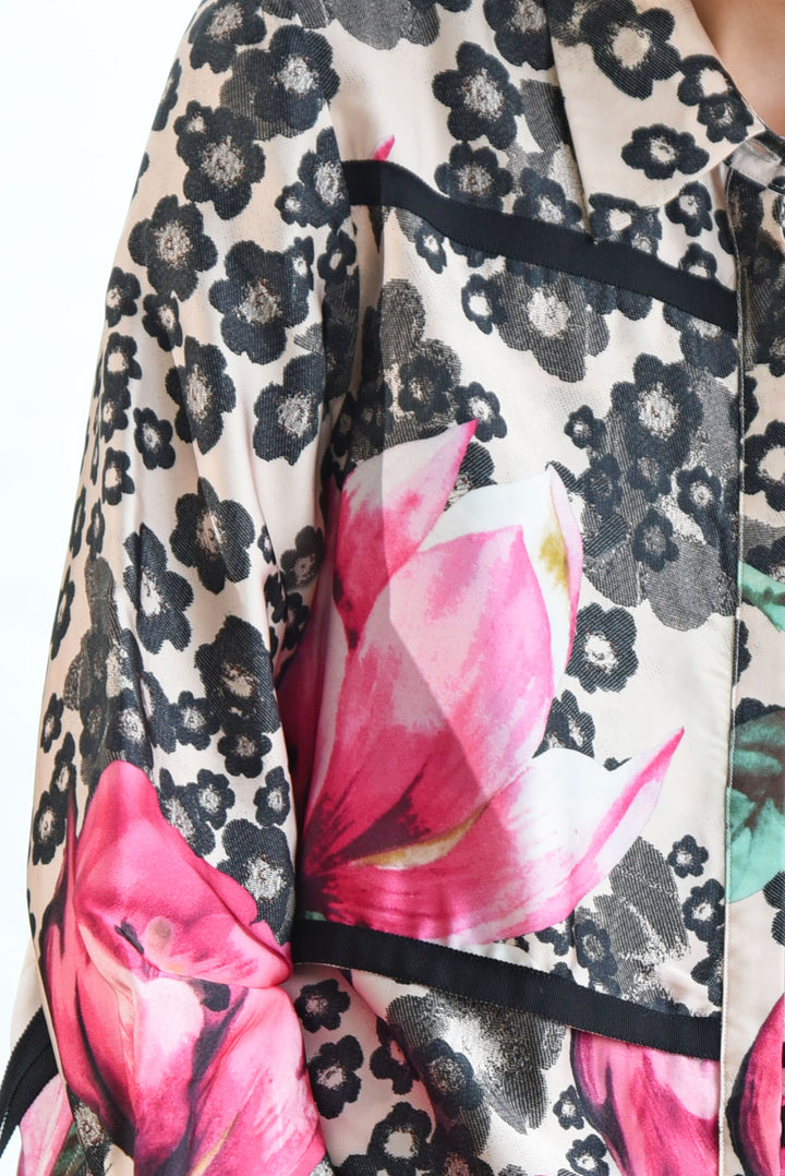 SHEER AS DAY Shirt ( VINTAGE  FLORAL)