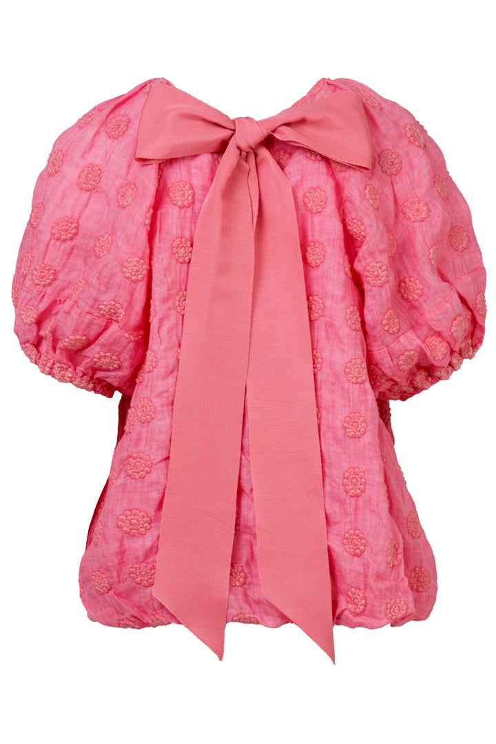 PARTY AT THE  BACK Top (Raspberry)