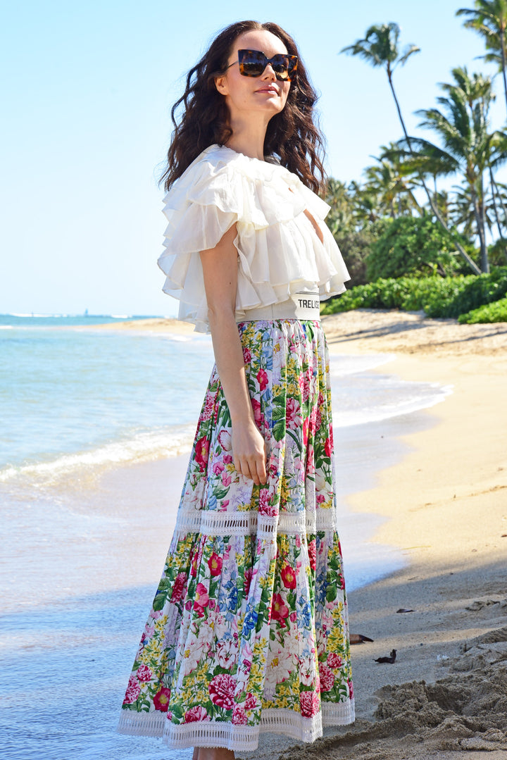 FLOWER SUPPLY Skirt (Floral Print)