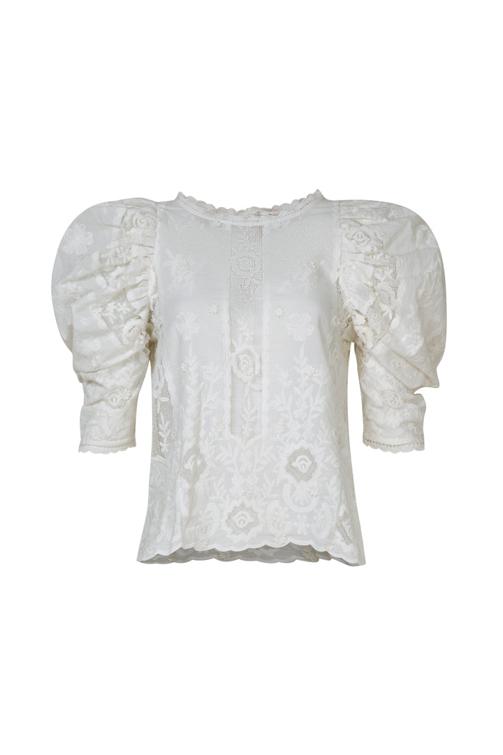 LACEY LOVE Top (White)
