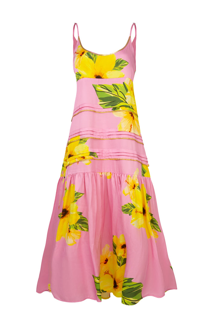 IN THE SUMMER TIME Dress (Pink Flower)