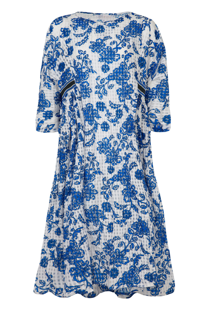 NICE N EASY Dress (Blue/White)
