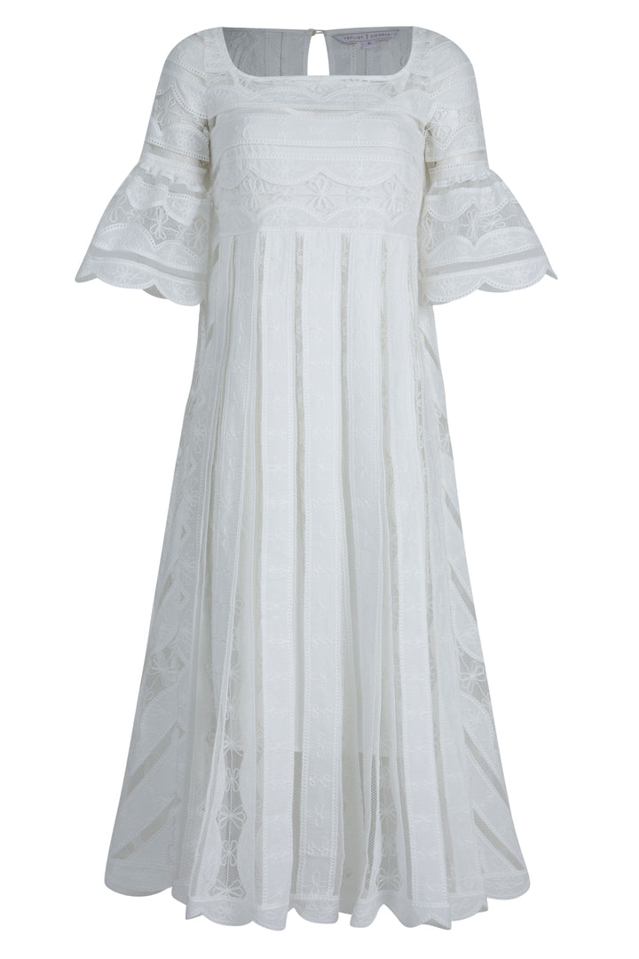 SWING OF BEAUTY DRESS (White)