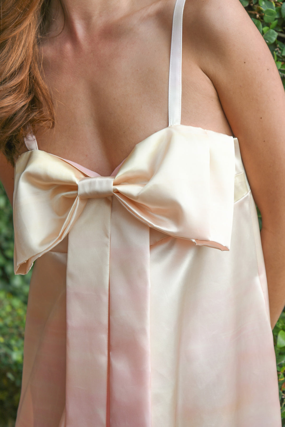 GIVE IT A BOW Dress (Sunset)