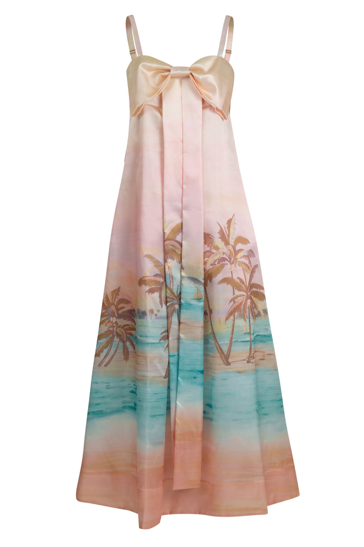 GIVE IT A BOW Dress (Sunset)