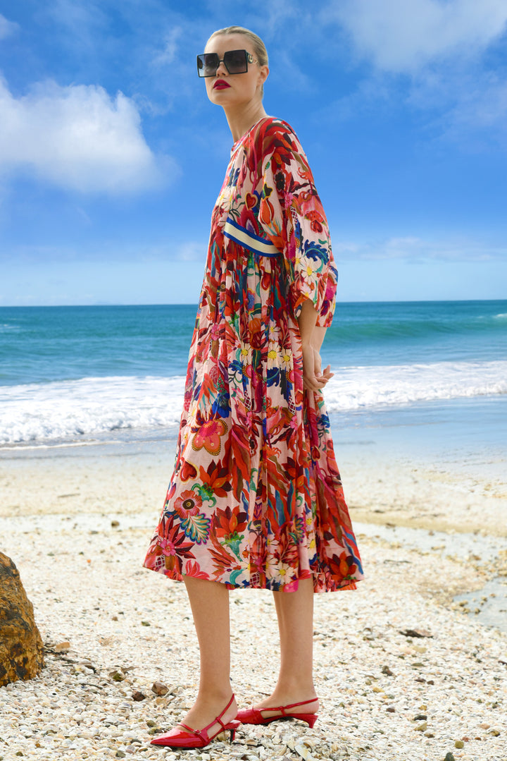 NICE 'N" EASY Dress (Blush Floral)