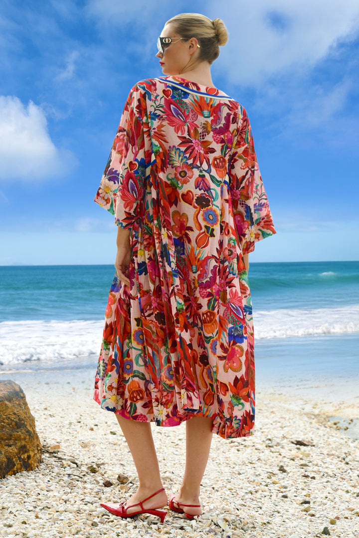 NICE 'N" EASY Dress (Blush Floral)