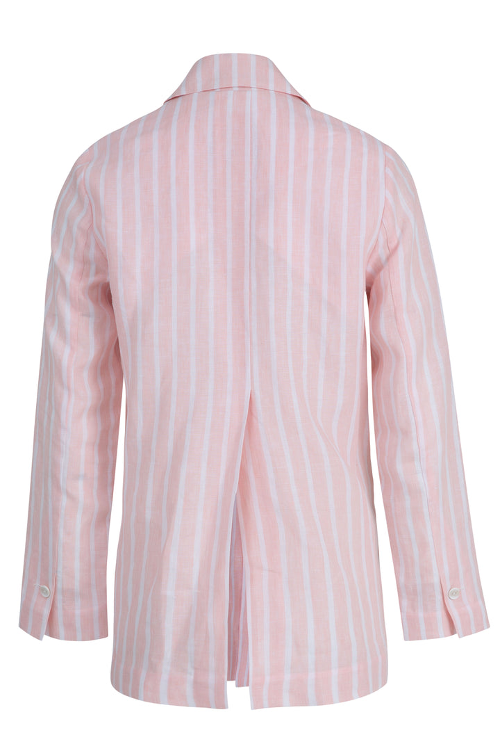 BLAZER CUTTING Blazer (Pink Stripe)