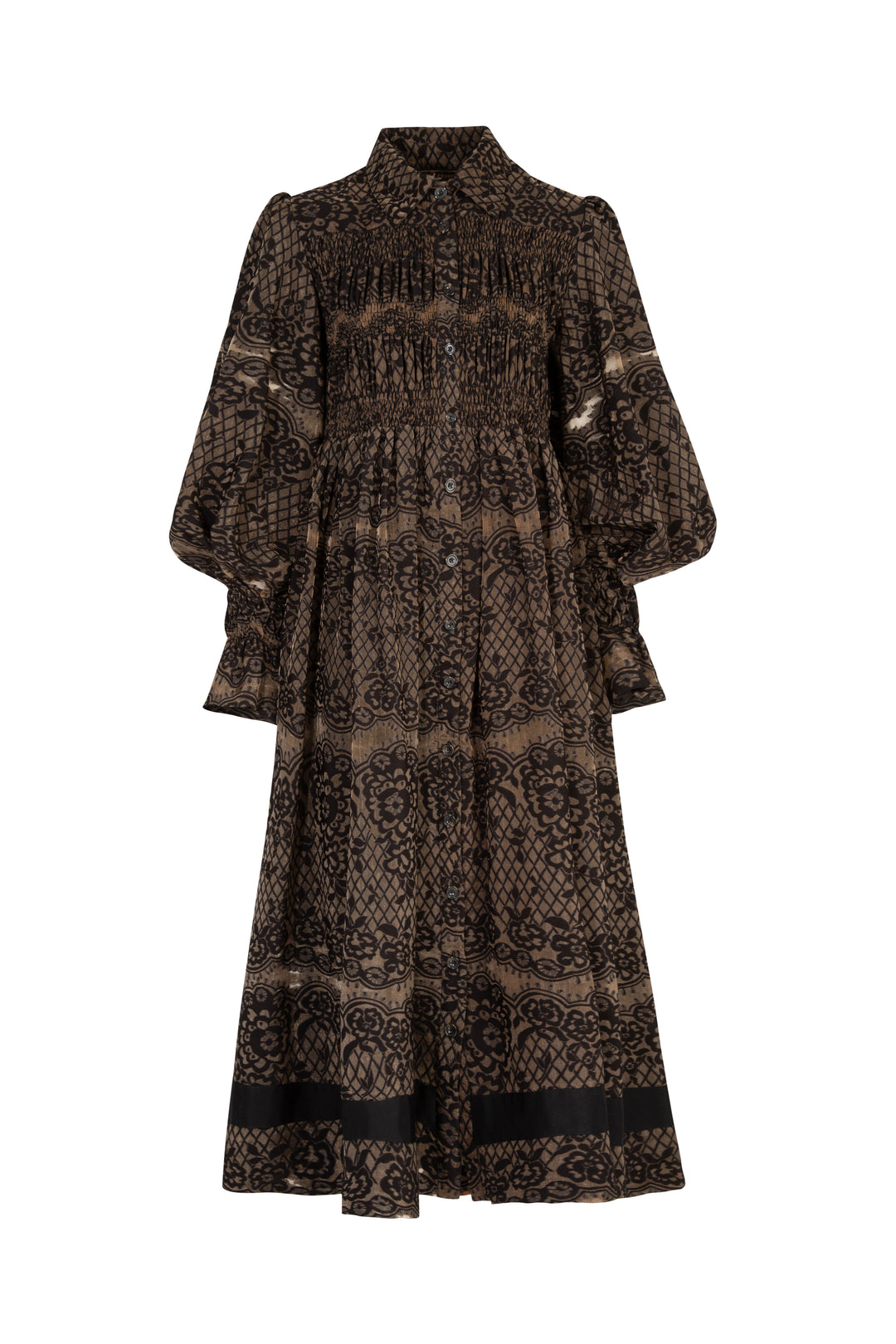 AFTER DARK Dress (Olive/Black)