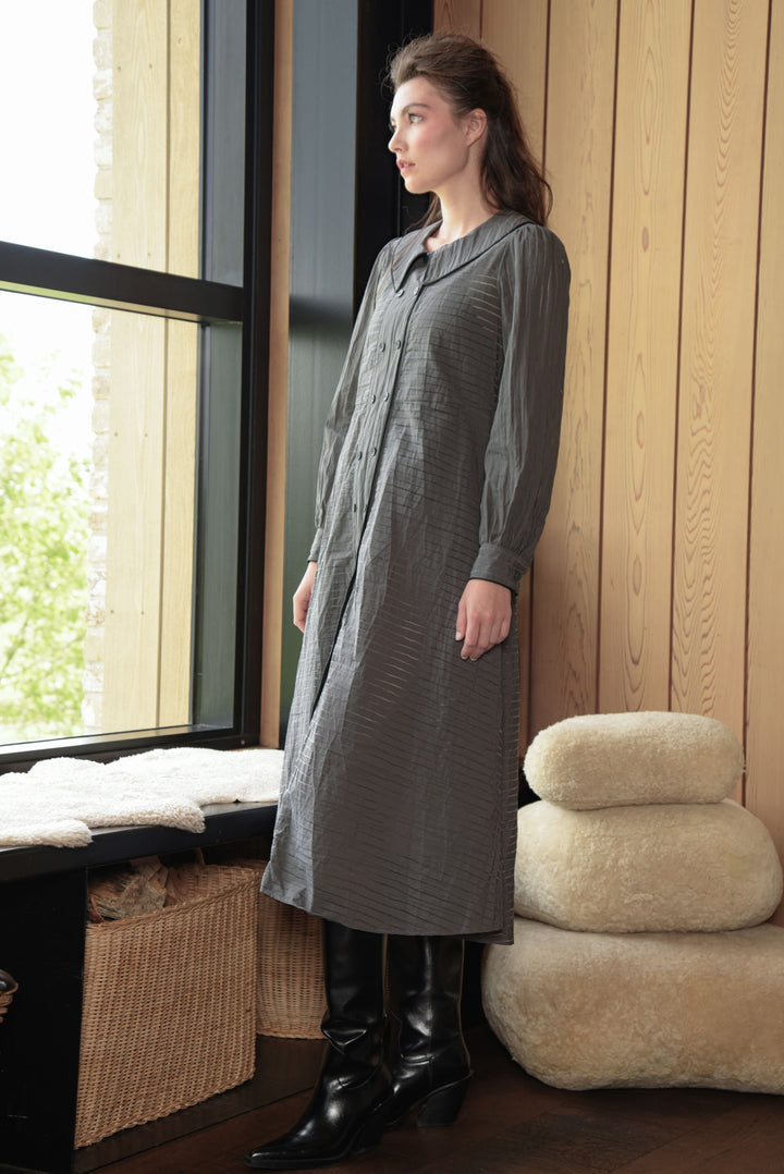 COLLAR-GEN Dress (Slate)