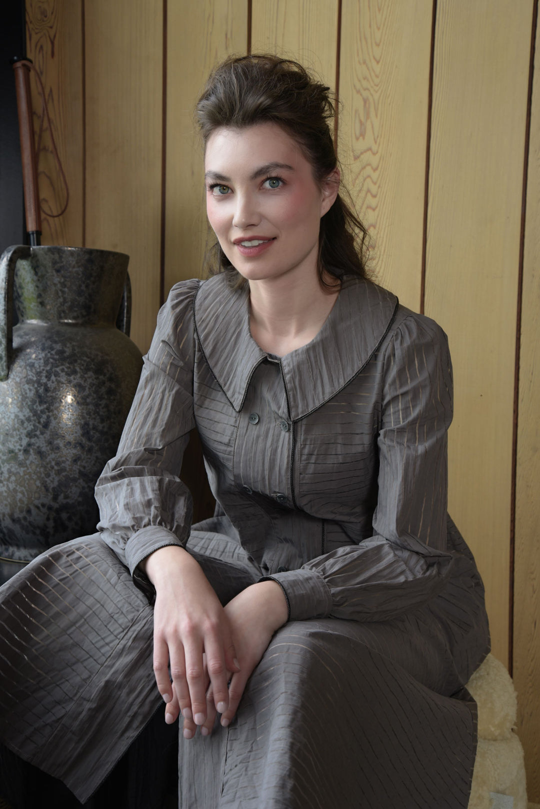 COLLAR-GEN Dress (Slate)