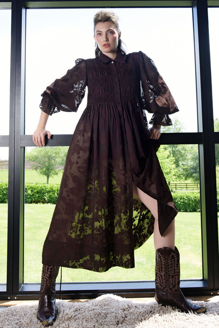 AFTER DARK Dress (Chocolate)