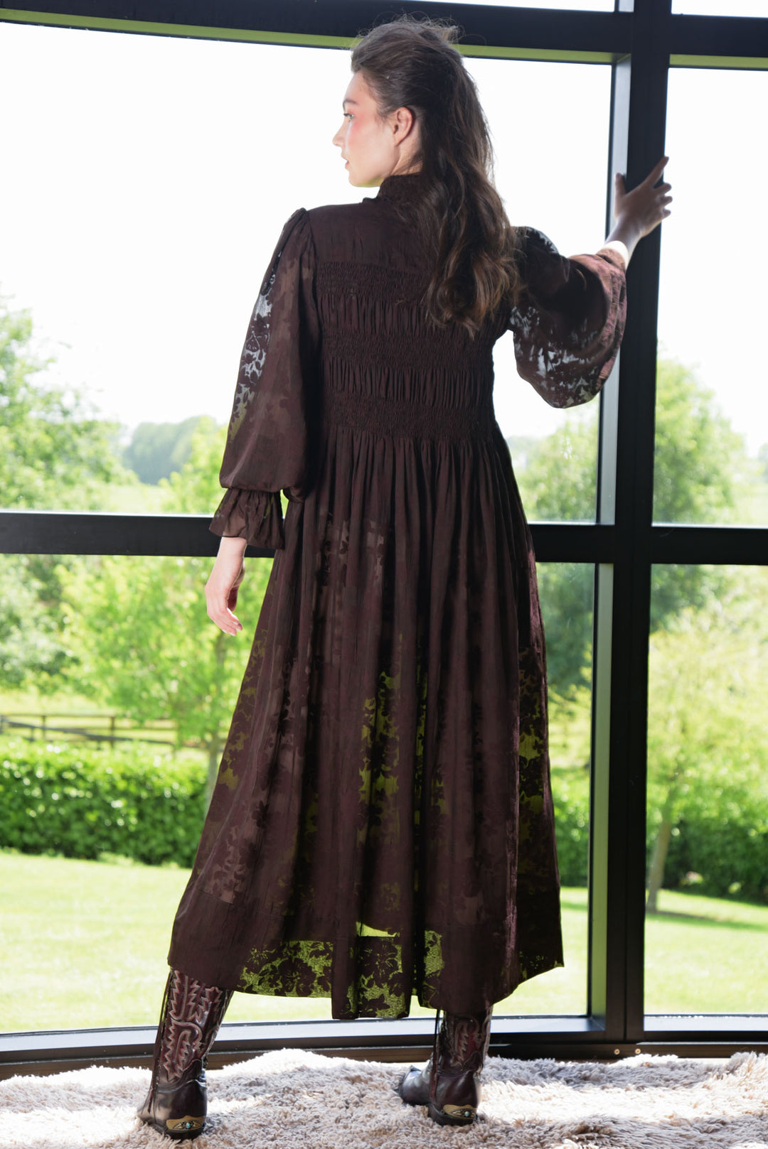 AFTER DARK Dress (Chocolate)