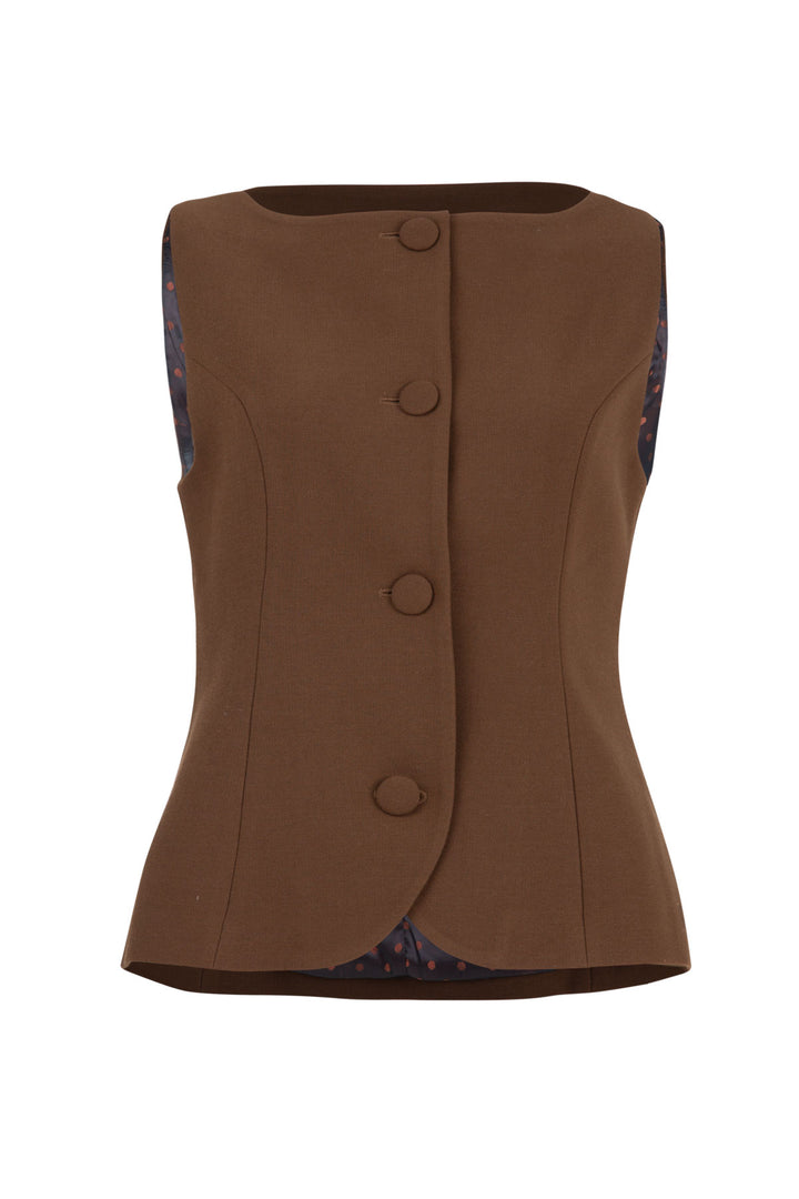 VEST IS BEST Vest (Chocolate)