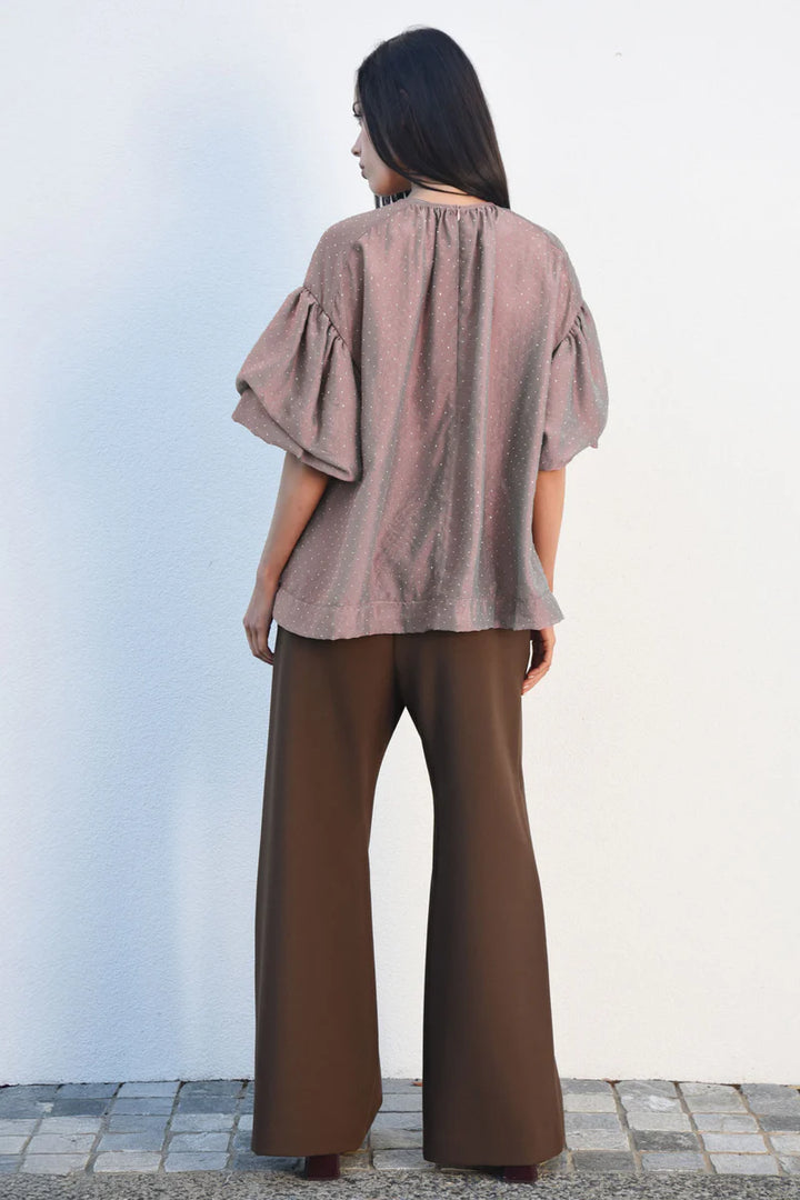 WALK AND TALK Trouser (Chocolate)