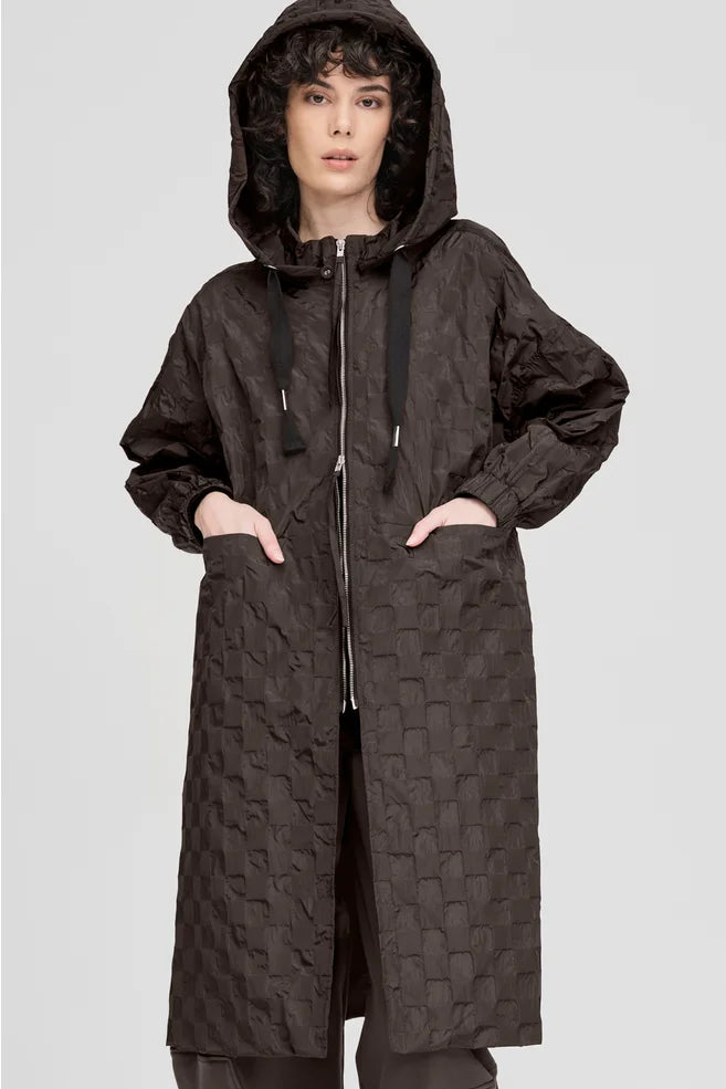 Textured Ascribe Raincoat (Pinecone)