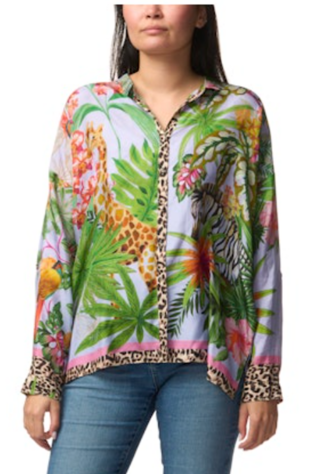 The Audrey Oversized Blouse (Bellina)