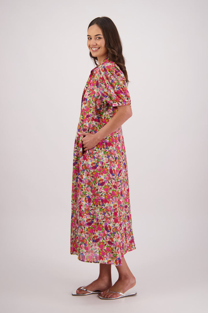 Thelma Dress (Bright Floral)
