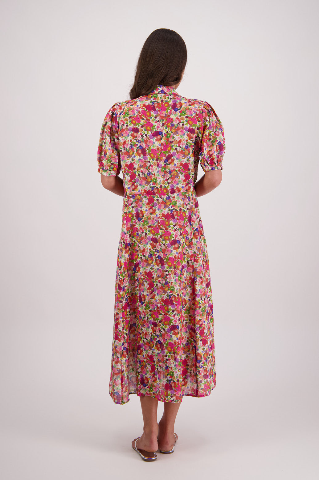Thelma Dress (Bright Floral)