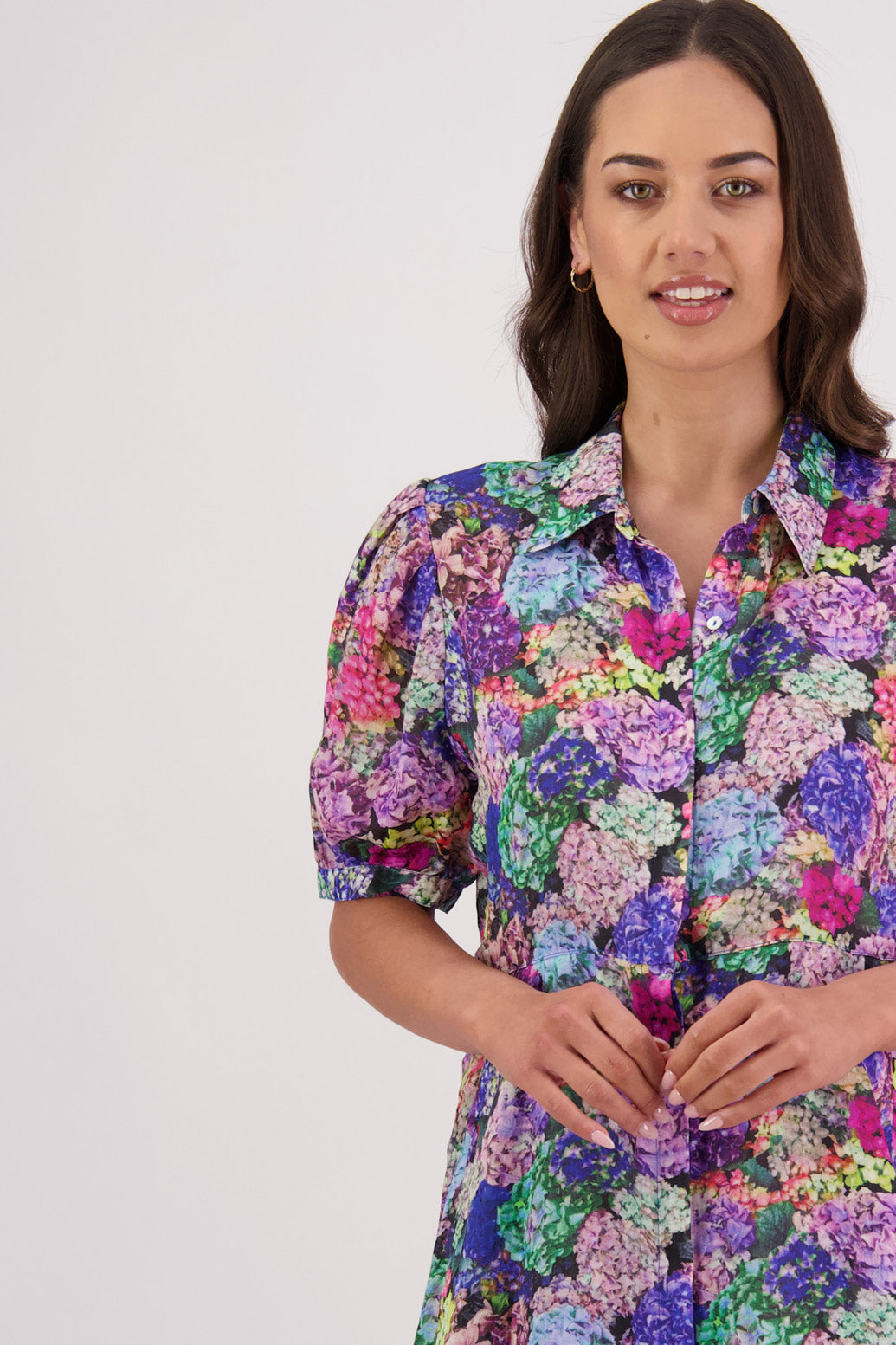 Thelma Dress (Hydrangea)