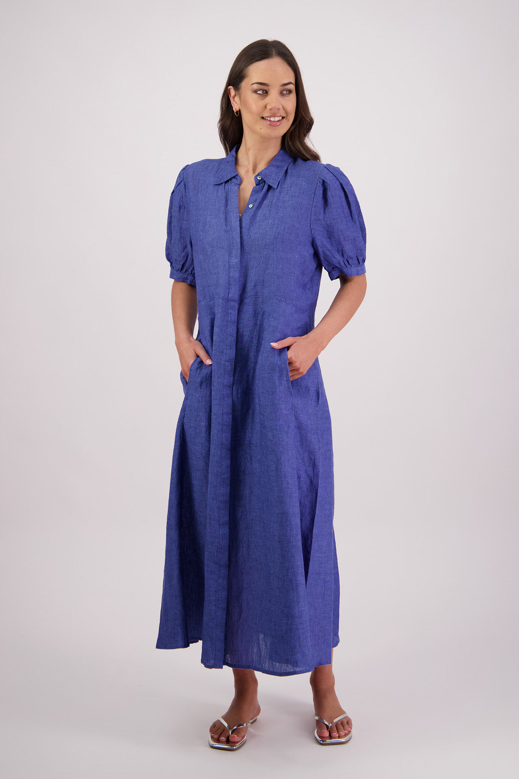 Tokyo Dress (Bright Blue)
