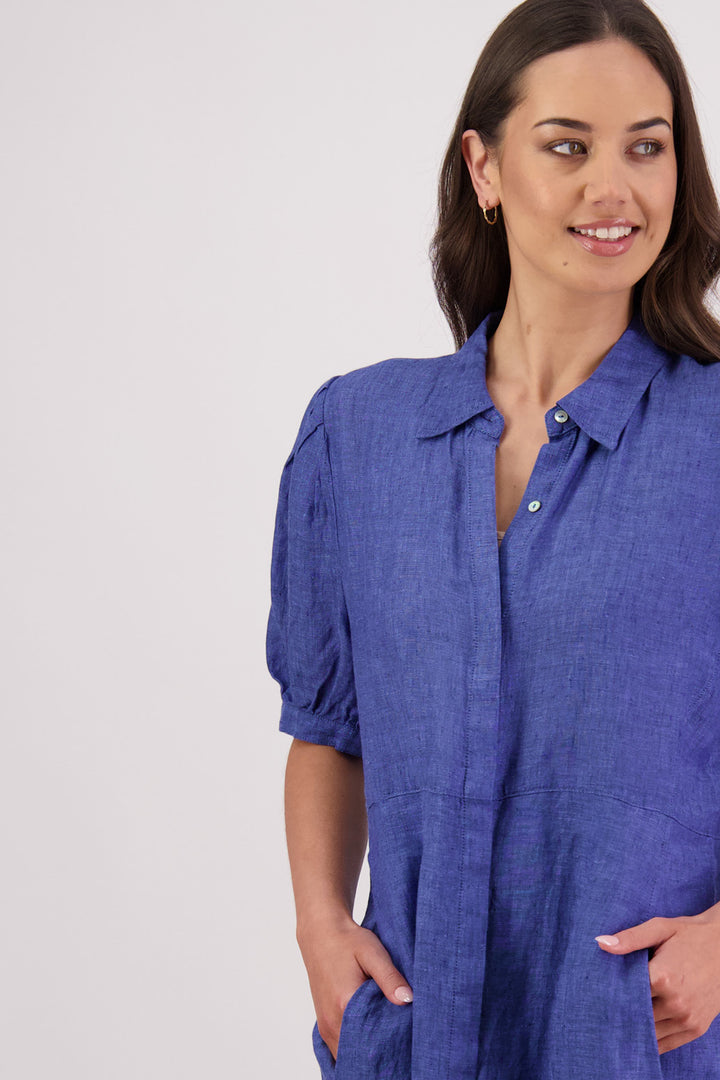 Tokyo Dress (Bright Blue)