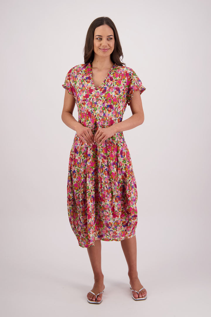 Tori Dress (Bright Floral)