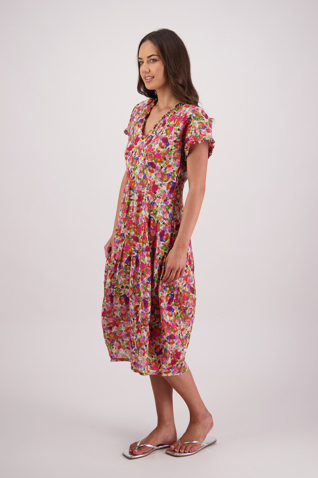 Tori Dress (Bright Floral)