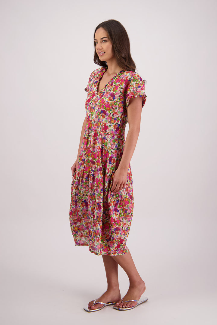 Tori Dress (Bright Floral)